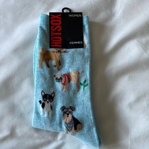 Hotsox with dogs NWT